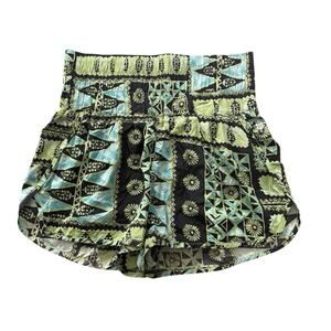 Free People The Way Home Green Athletic Shorts Medium